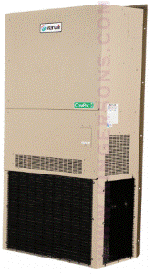 Marvair Compac II HVEA series HVEA42ACC090CU 40000 Btu Heat Pump Air Conditioner Bard grade Three Phase