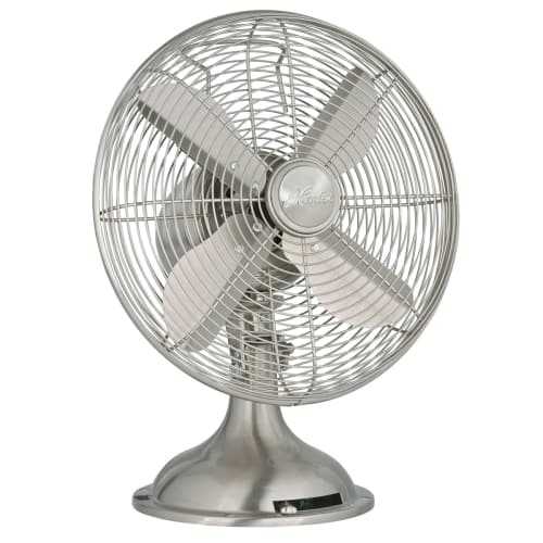 Hunter Home Comfort 9040 12 Inch 1250 CFM 3 Speed Retro Style Table Top Fan