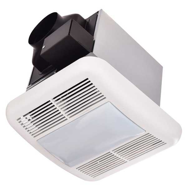 Costway Bathroom 80 CFM Ceiling Wall Mounted Exhaust Fan Light Air Ventilation 0.8 Sones