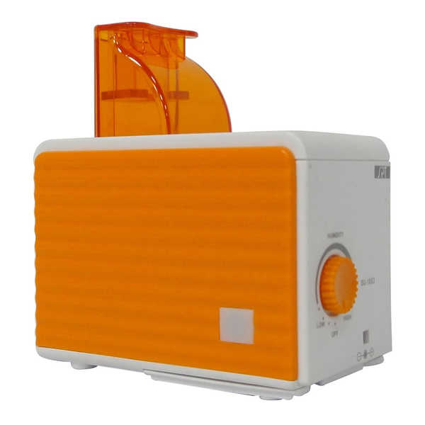 SPT Orange/ White Ultrasonic Humidifier - Orange/White