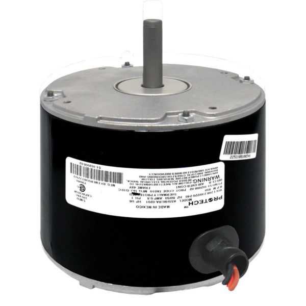 Emerson Climate 51-102500-03 - Condenser Motor - 1/6 HP 208-230/1/50-60 (825 rpm/1 speed)